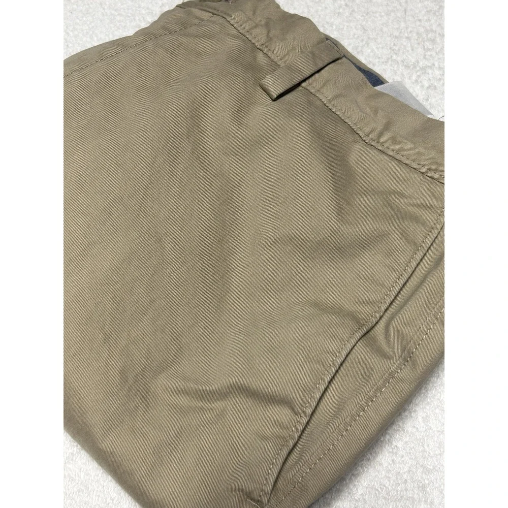 Banana Republic Men's Shorts 34W Cotton Blend Chino Flat Front Preppy
